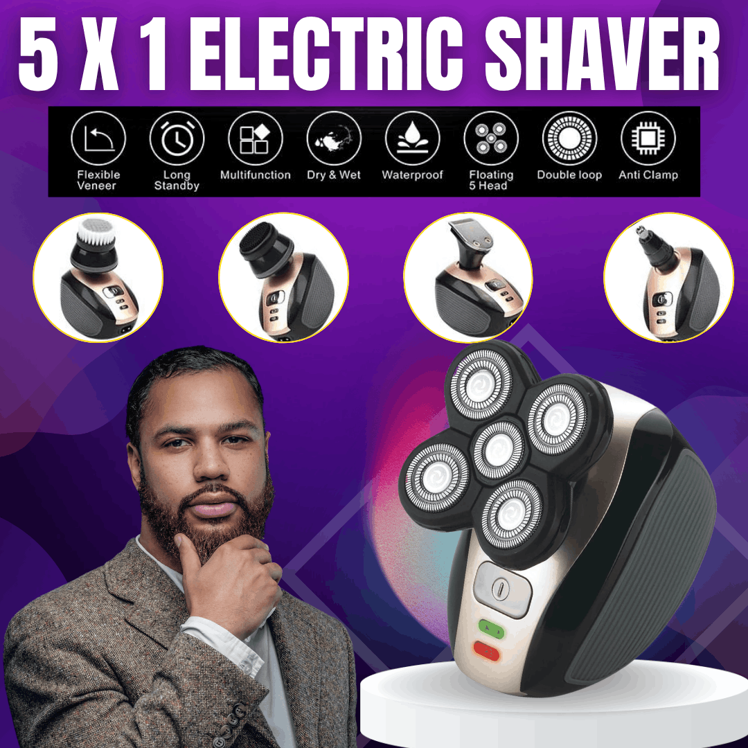 5 IN 1 ELECTRIC SHAVER