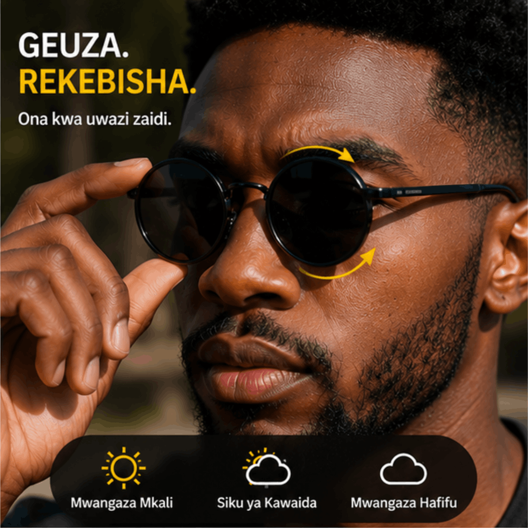 ADJUSTABLE TINT SUNGLASSES