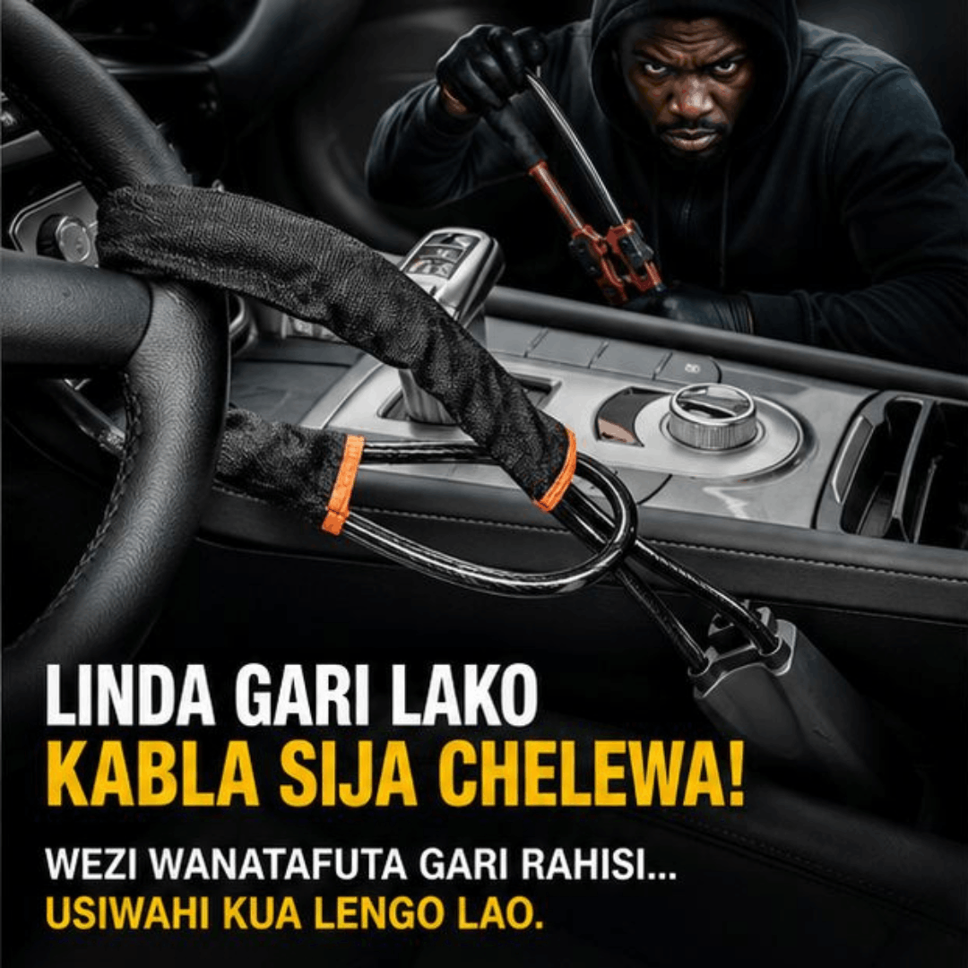 CAR ANTI-THEFT STEERING WHEEL LOCK
