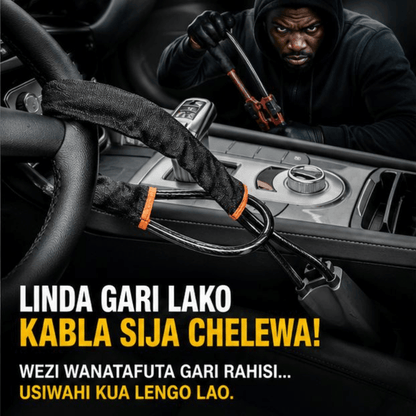 CAR ANTI-THEFT STEERING WHEEL LOCK