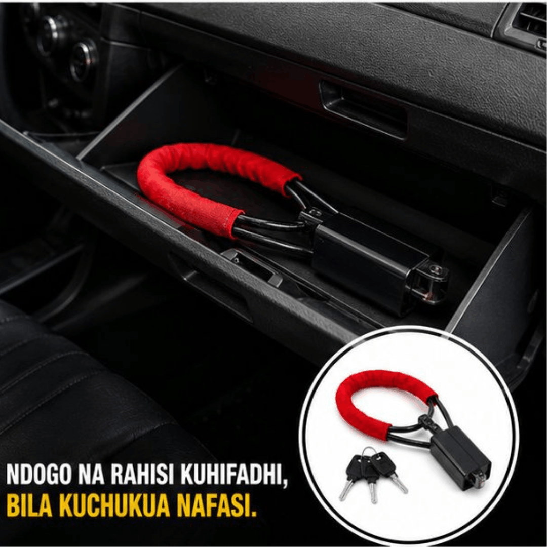 CAR ANTI-THEFT STEERING WHEEL LOCK